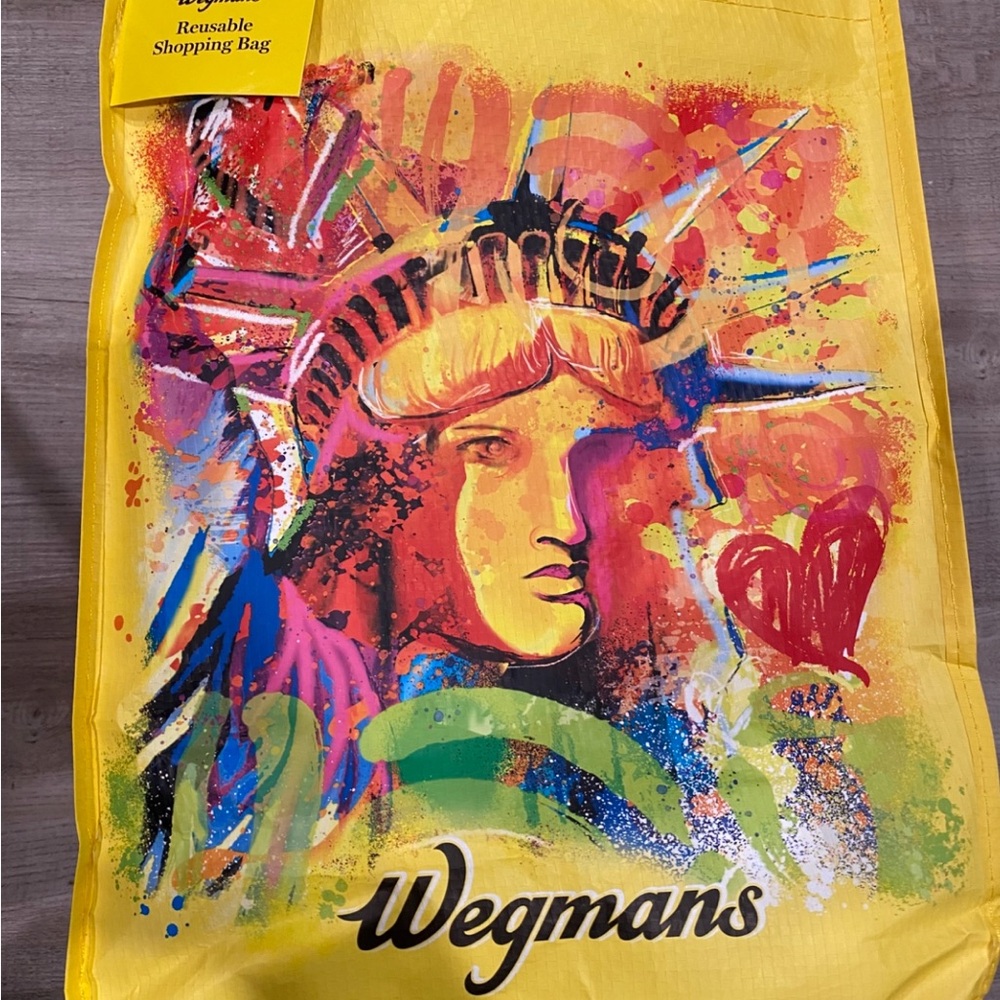 Yellow NYC Reusable Shopping Bag